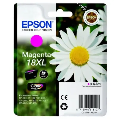 EPSON C13T18134012 črnilo Magenta 18XL XP30/102/202/205/302/305/402/405