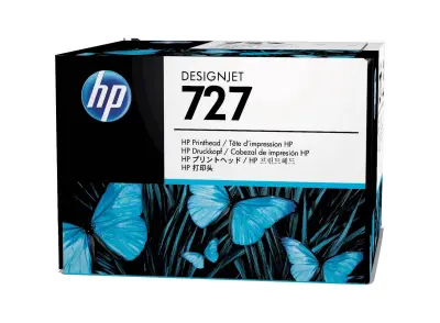 HP 727 (B3P06A), tiskalna glava, 6-barvna