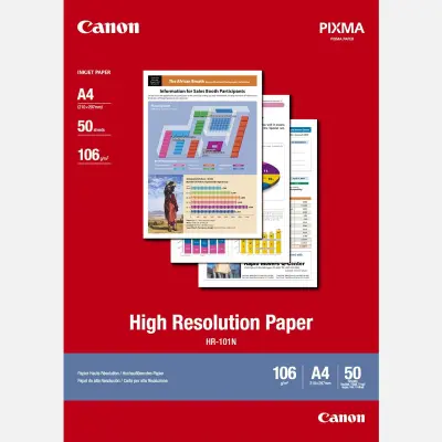 CANON  HR-101 A4/50 listov A4/Matt/106GSM/50 listov papir