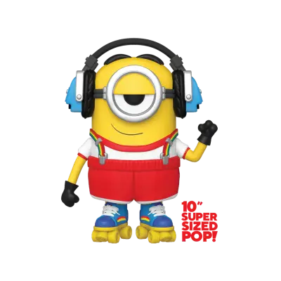 FUNKO POP MOVIES: MINIONS 2 - 10" ROLLER SKATING STUART