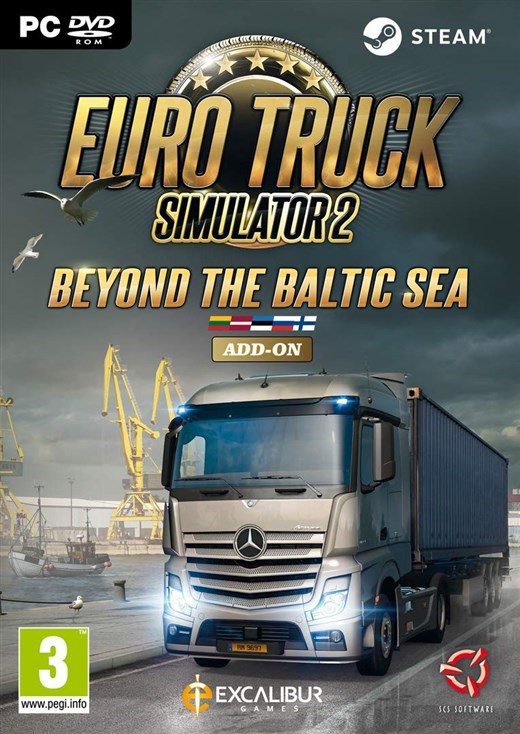 EURO TRUCK SIMULATOR 2: BEYOND THE BALTIC SEA ADD-ON PC