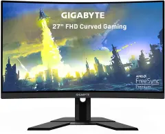 GIGABYTE G27FC 27'' 1920 x 1080, 1ms, 165Hz, zvočniki, FHD gaming ukrivljen monitor