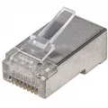 INTELLINET 100 kos Cat5e RJ45 STP 3-točkovni modularni konektorji