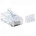INTELLINET 90 kos Cat6 RJ45 UTP 3-točkovni modularni konektorji
