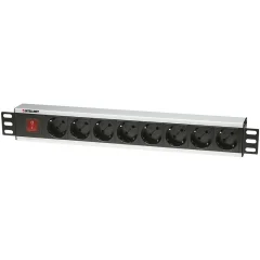 INTELLINET 19" Rackmount 1.5U 3m 8 vtičnic za omrežne omare razdelilec
