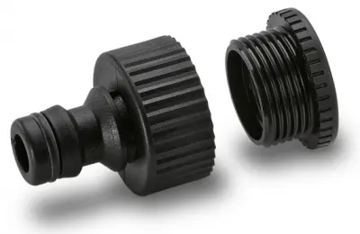 Karcher nastavek za pipo G3/4 z opcijo p riklopa na G1/2, 2.645-006.0