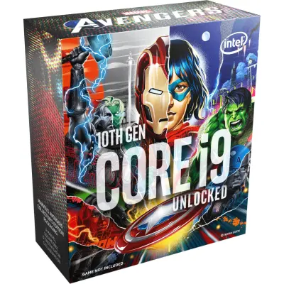 Intel Core i9 10850K BOX procesor - Marvel’s Avengers Collector’s