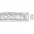 LOGITECH MK295 Silent Wireless Combo, brezžični komplet tipkovnice in miške, bela
