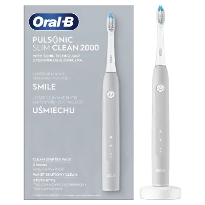 ORAL B Pulsonic 2000 Grey električna zobna ščetka