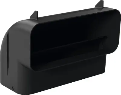 90° ploščato pravokotno navpično koleno HEZ9VDSB3