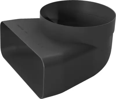 BOSCH HEZ9VDSI1 Adapterski priključek, ⌀ 150 mm, 90°, okrogla-ploska