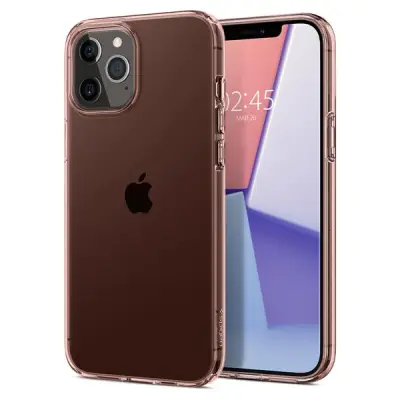 SPIGEN IPHONE 12 PRO MAX CRYSTAL FLEX ROSE CLEAR ovitek