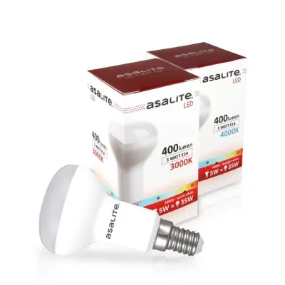 ASALITE E14 R50 5W 3000K 400lm LED sijalka