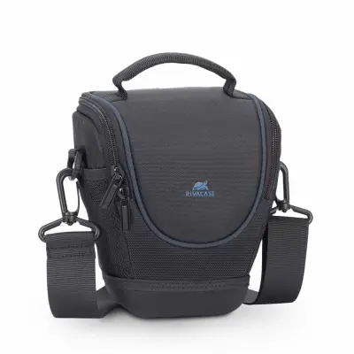RIVACASE ČRNA TORBA ZA SLR FOTOAPARATE