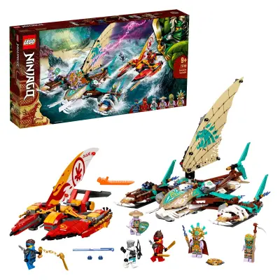 LEGO Ninjago 71748 Pomorska bitka katamaranov