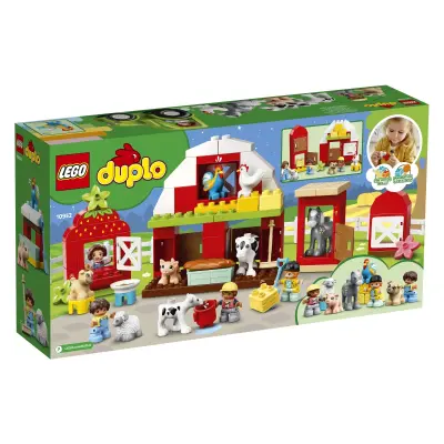 LEGO Duplo 10952 Hlev, traktor in nega živali na kmetiji plastične kocke za sestavljanje
