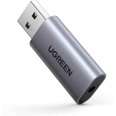 UGREEN USB na 3.5mm (AUX) zunanja zvočna kartica