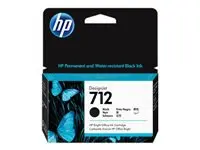 Črnilo hp 3ed70a black 712 za designjet studio/steel/t230/t630/t650 38ml