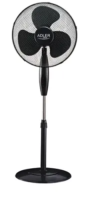 ADLER AD 7323b ventilator s podstavkom - črn