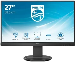 Philips 68,6 cm (27,0&quot;) 276B9/00 2560x1440 75Hz IPS 4ms HDMI DisplayPort USB-C 65W 3xUSB3.2 Pivot Zvočniki  3H sRGB114% AdaptiveSync Monitor