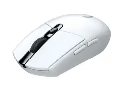 LOGITECH G305 Lightspeed, brezžična gaming miška, bela