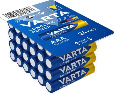 Micro baterija (AAA) alkalno-manganova Varta High Energy LR03 1.5 V 24 kosov