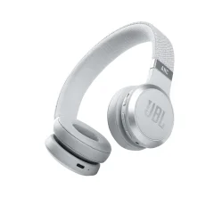 JBL LIVE460NC brezžične naglavne bele slušalke