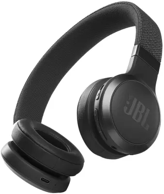 JBL LIVE460NC brezžične naglavne črne slušalke