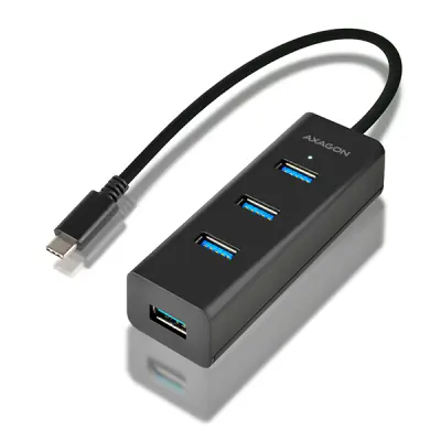 AXAGON USB-C 3.2 razdelilnik, 4-vhodi