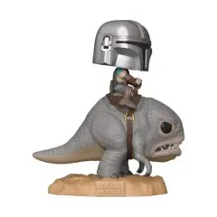 FUNKO POP DELUXE: Mandalorian - The Mandalorian On Blurg figura