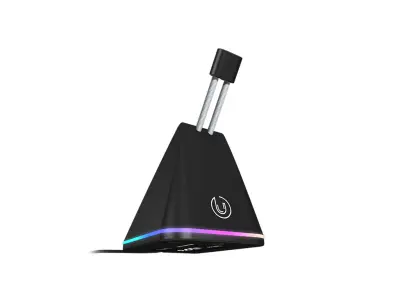 UVI GEAR SLOTH, RGB, USB držalo za miškin kabel
