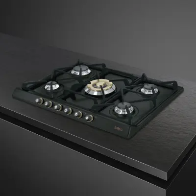 SMEG SR775AO plinska kuhalna plošča