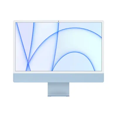 APPLE 24-palčni iMac z Retina zaslonom M1 (8/7)/8GB/256GB/macOS Big Sur (blue) računalnik vse v enem