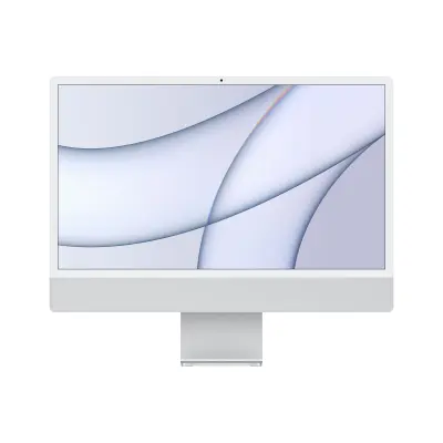 APPLE 24-palčni iMac z Retina zaslonom M1 (8/7)/8GB/256GB/macOS Big Sur (Silver) računalnik vse v enem
