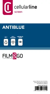 CELLULARLINE FILM&GO Anti Blue zaščitna folija za pametni telefon