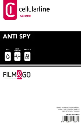 CELLULARLINE FILM&GO Anti Spy 7 zaščitna folija za pametni telefon