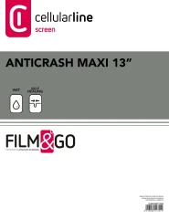 CELLULARLINE FILM&GO Anticrash MAXI zaščitna folija za tablice