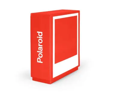 POLAROID Photo Box Rdeča škatla za shranjevanje fotografij