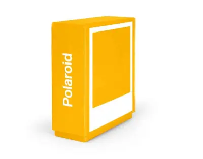 POLAROID Photo Box Rumena škatla za shranjevanje fotografij