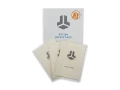 SHIFT CRYPTO BitBox Crypto backup card (3 kosi) - varnostna kopija za seed besede