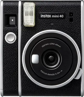 instax by FUJIFILM mini 40 črn instant fotoaparat