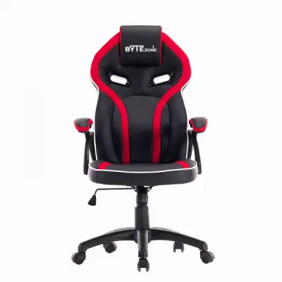 BYTEZONE FIRE (ČRNA/RDEČA) gaming stol