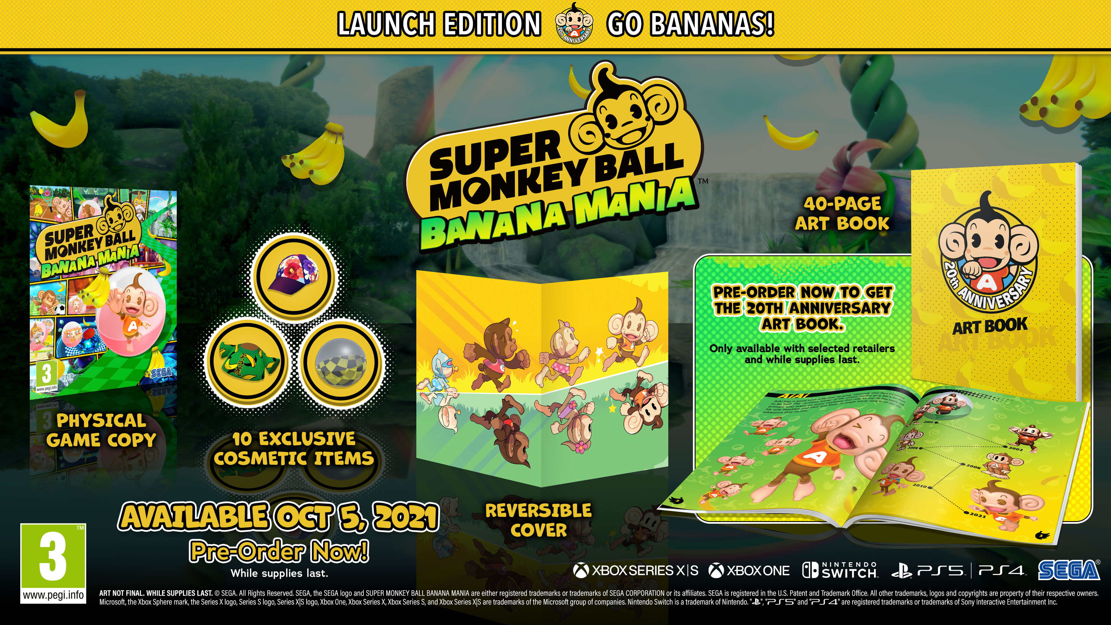 super monkey ball banana mania deluxe