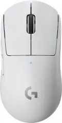 LOGITECH G PRO X Superlight, brezžična gaming miška, bela