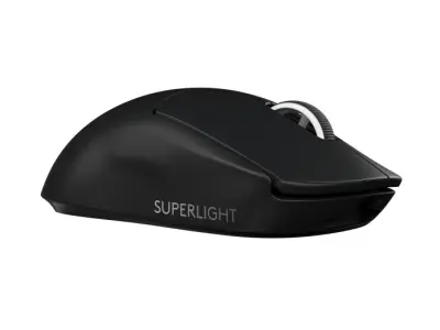 LOGITECH G PRO X Superlight, brezžična gaming miška, črna