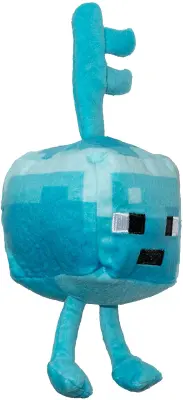 JINX Minecraft Dungeons Mini Crafter Silver Surprised Key Golem figura