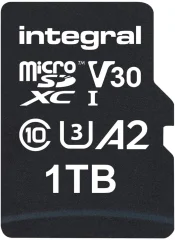 INTEGRAL 1TB Professional High Speed 180MB/s microSDXC V30 UHS-I U3 spominska kartica