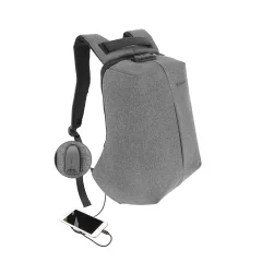 Tellur Antith nahrbtnik za prenosnik, USB, siv