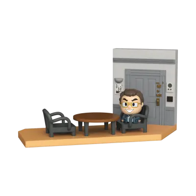 FUNKO MINI MOMENTS: SEINFELD- NEWMAN W/CHASE