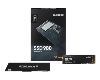 Samsung 1TB 980 SSD NVMe M.2 d